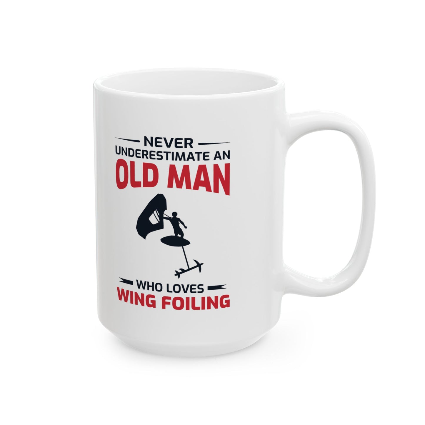 Wingfoiling Mug - Senior Wing Foiler Water Sports Enthusiast