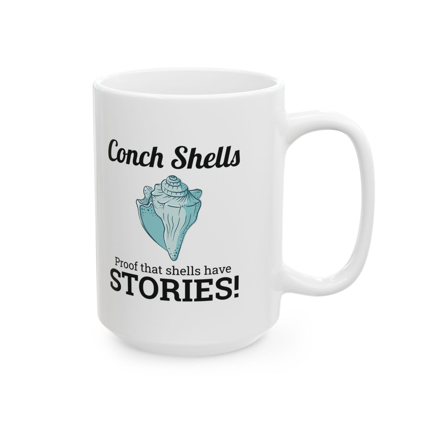 Conch Shell Mug for Beach Lovers and Ocean Enthusiasts
