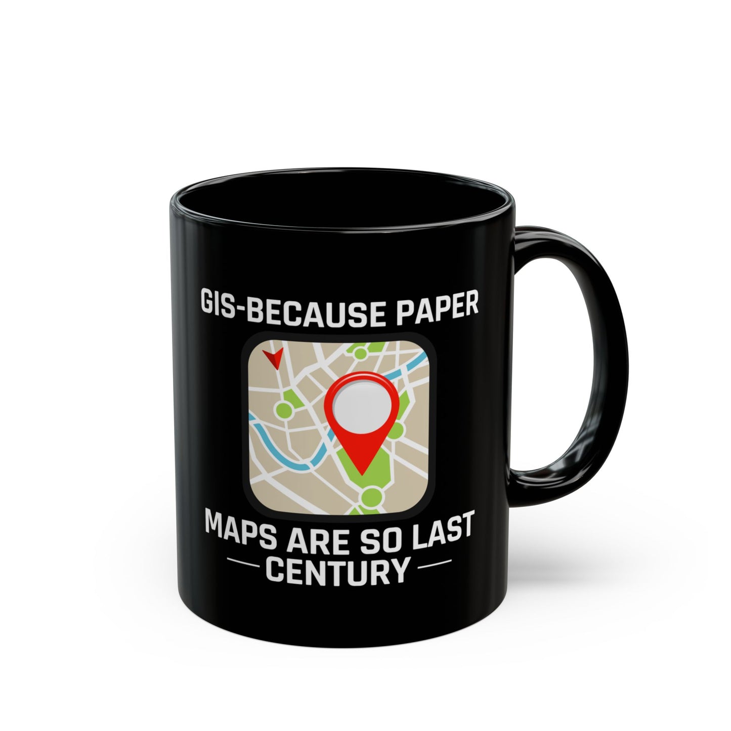 Digital Mapping Mug - GIS Revolution Coffee Cup for Tech-Savvy Cartographers