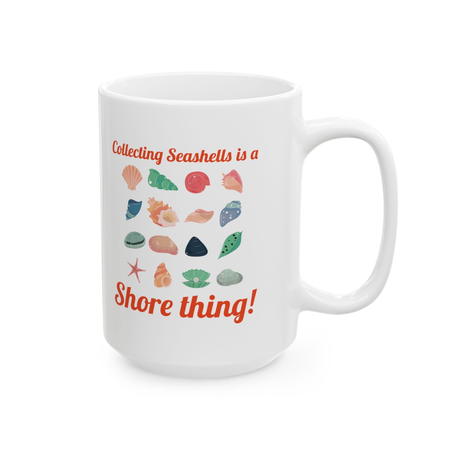 Seashell Collector Mug - Sharing the Joy of Collecting