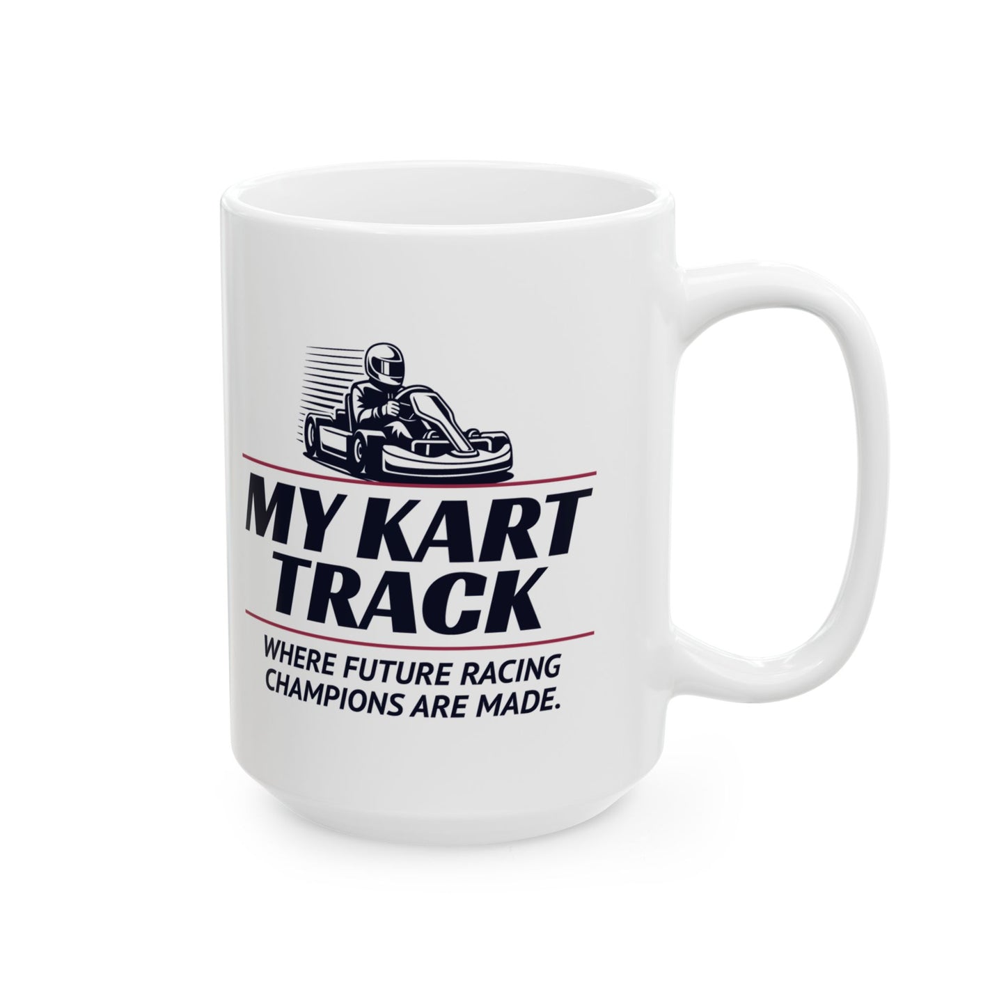 Go Kart Racing Mug - For Racing Enthusiasts & Future Champions