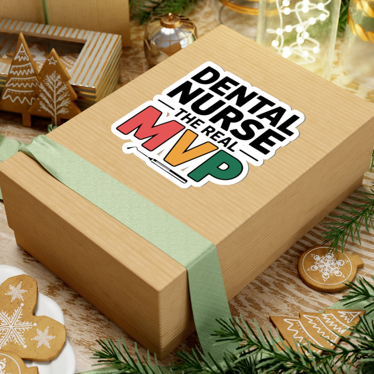 Dental Nurse MVP Sticker - Appreciation Vinyl Decal for Dental Assistants