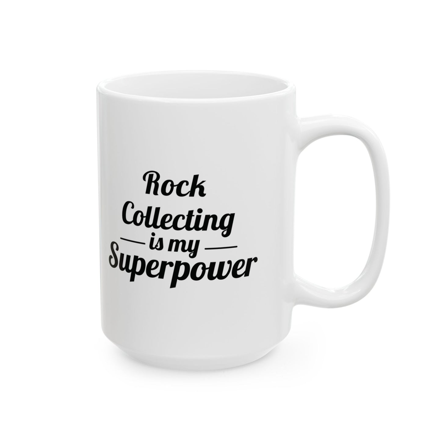 Geologist Mug - Rock Collecting Superpower Theme