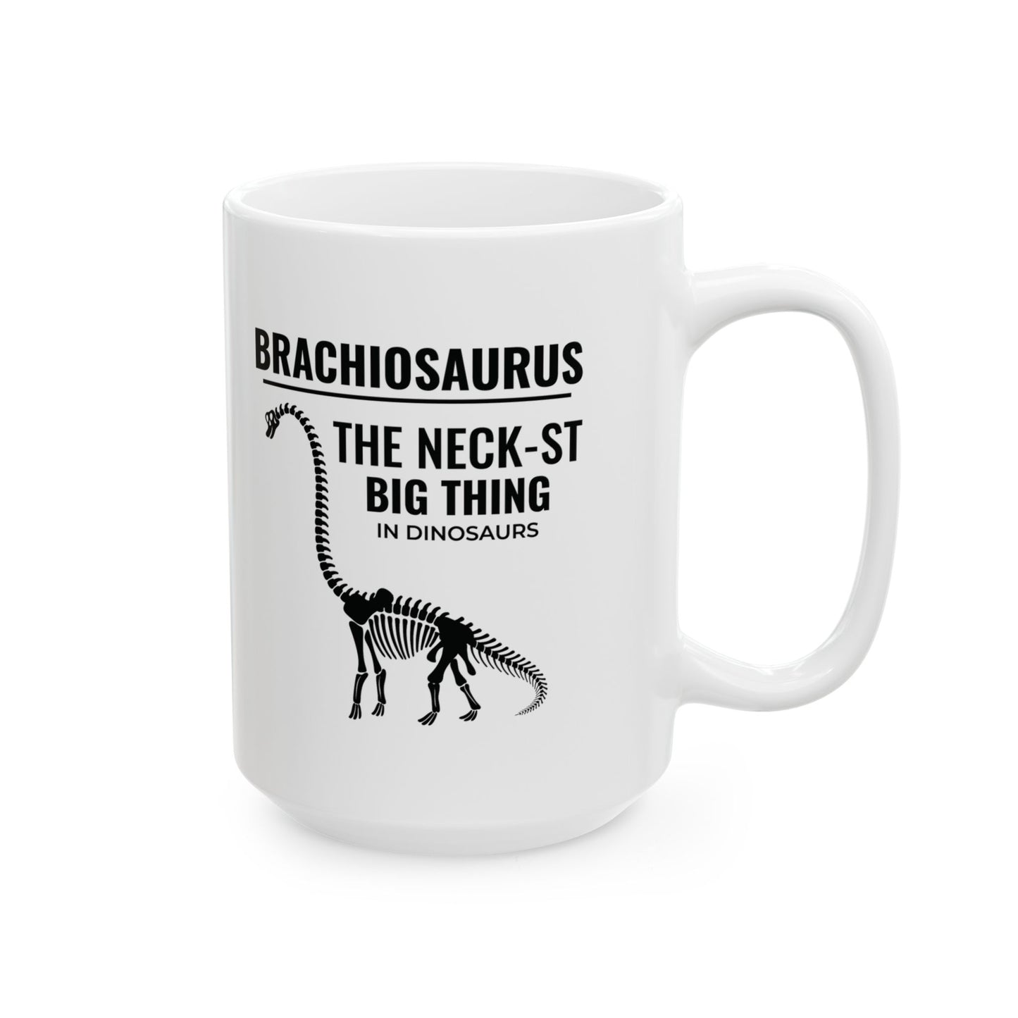 Brachiosaurus Dinosaur Fossil Mug - The Neck-st Big Thing