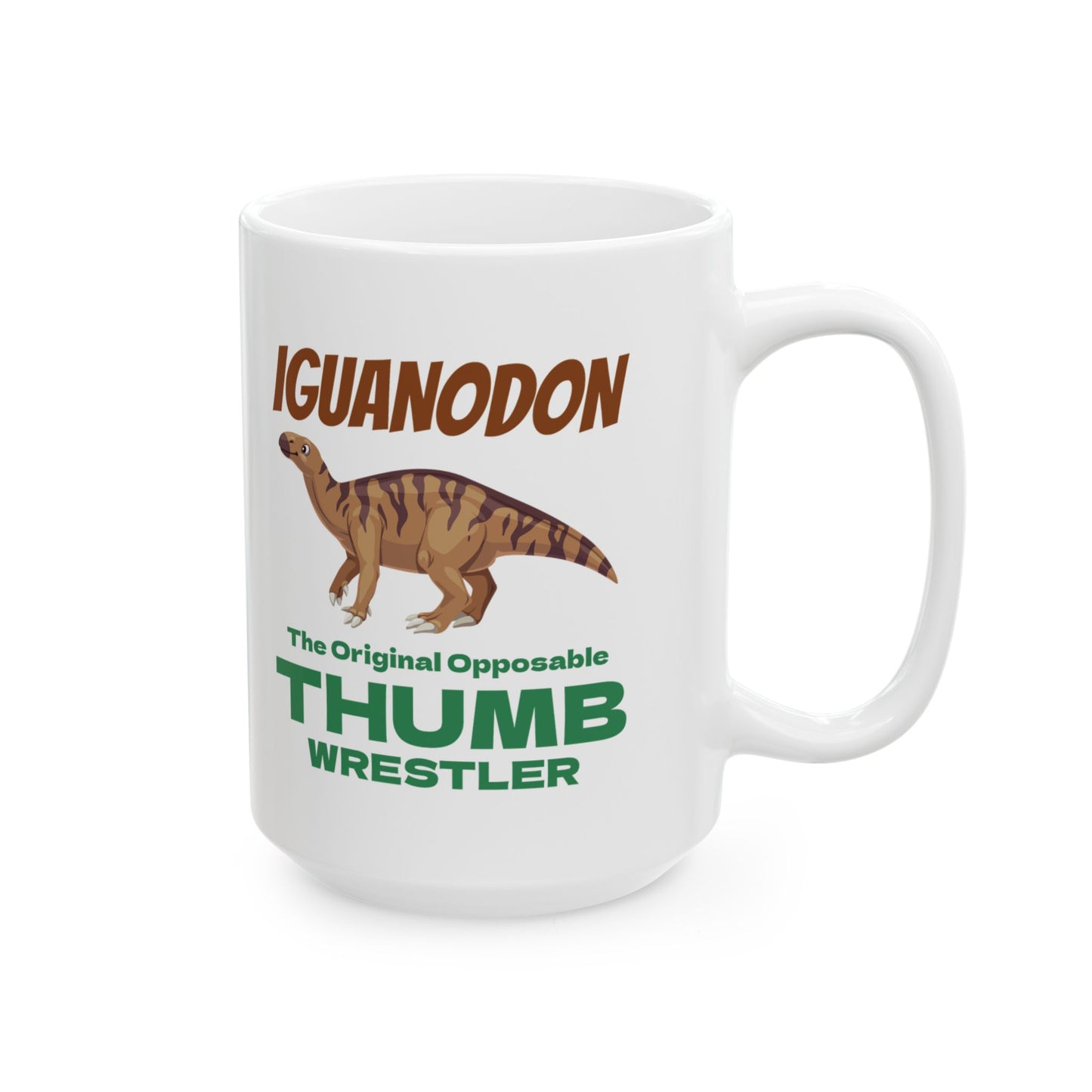 Dinosaurier-Fossil-Becher Iguanodon Opponierbarer Daumen für Paläontologie-Studenten