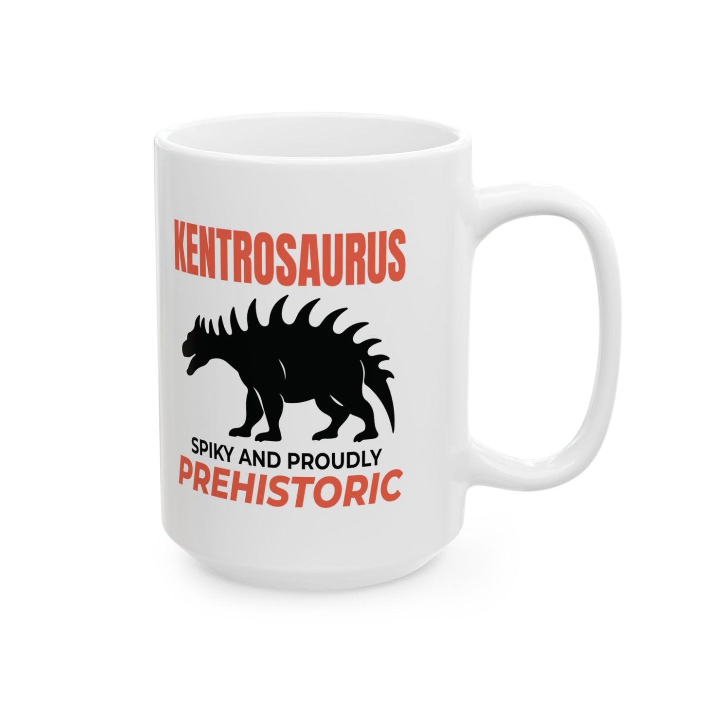 Dinosaur Fossil Mug - Kentrosaurus, Spiky - Dino Collector Mug