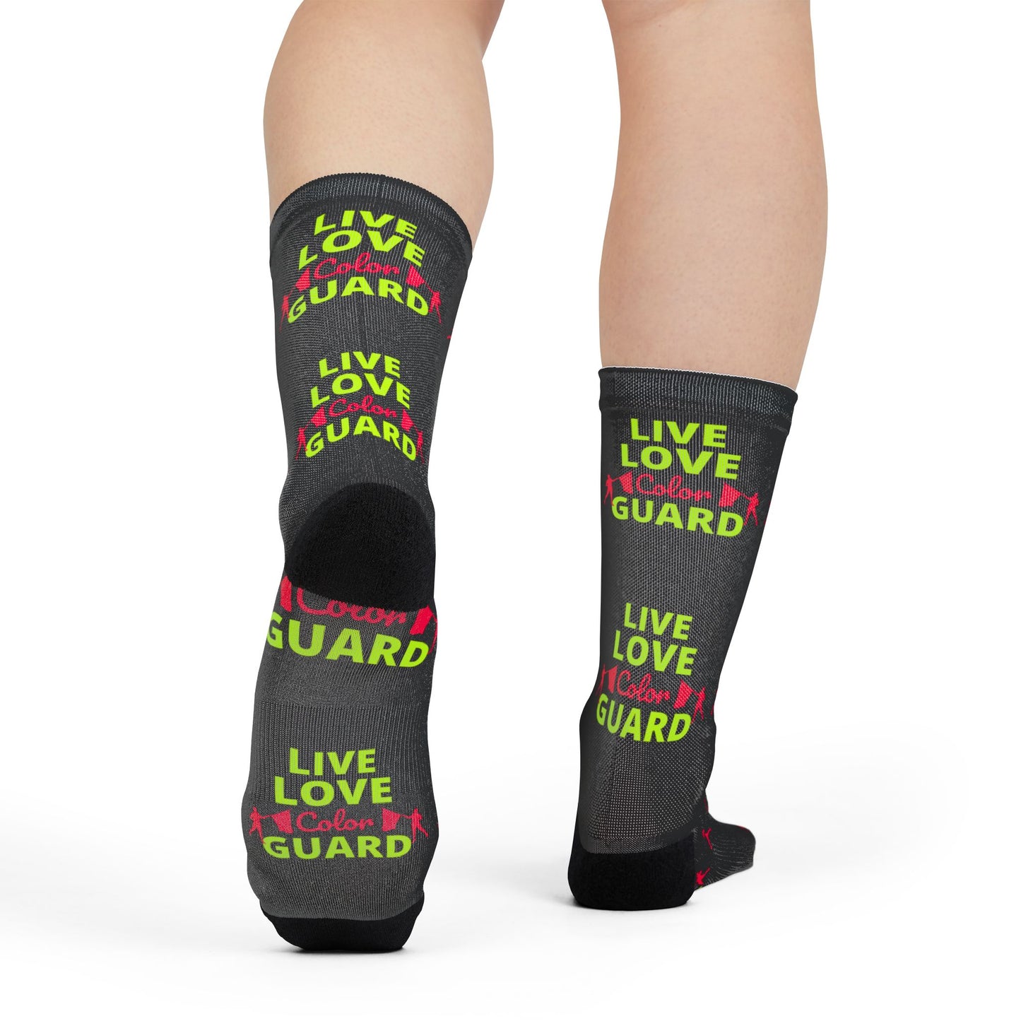 Color Guard Socks – Perfect for Performers & Marching Teams