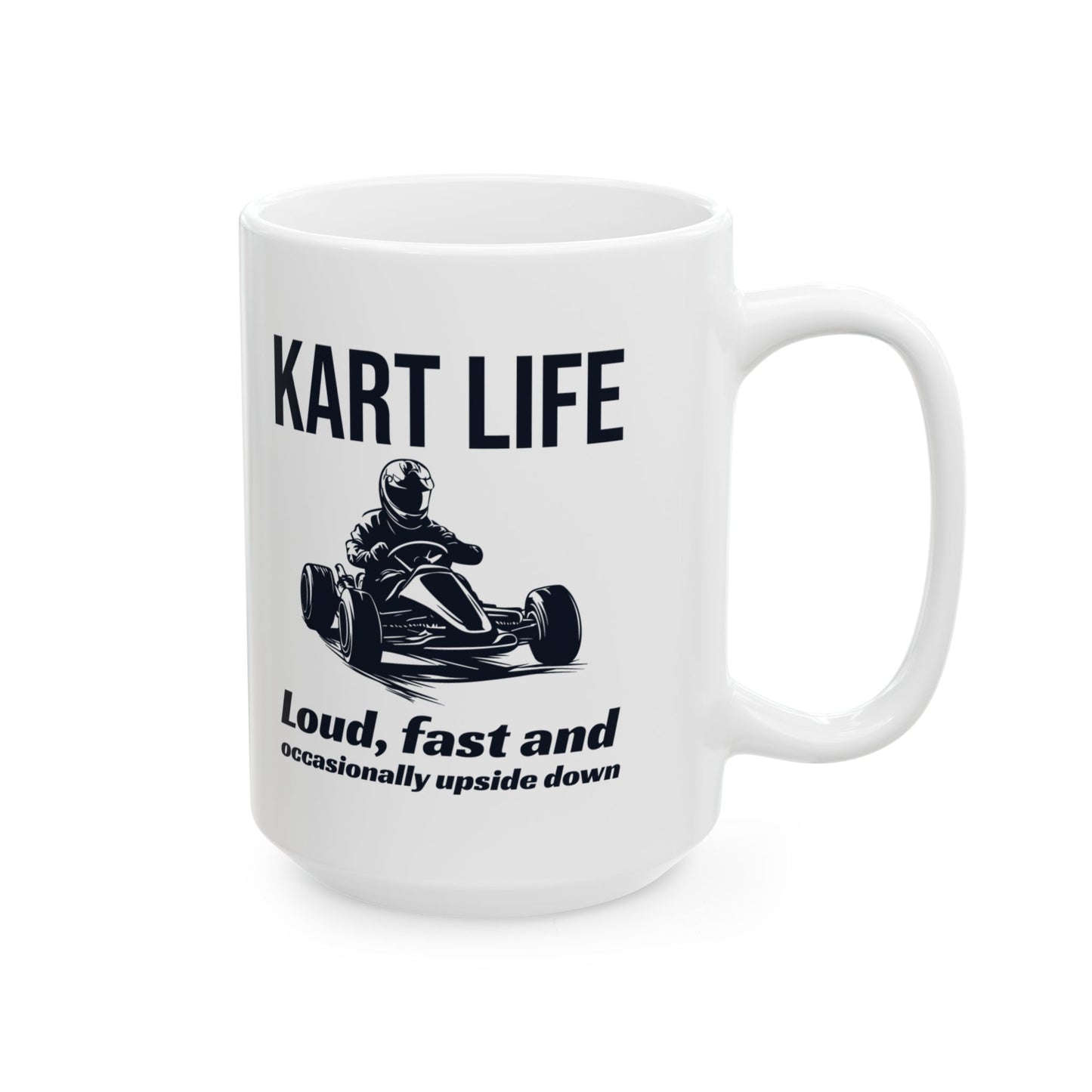 Go Kart Racing Mug – Funny Kart Life Gift for Speed Enthusiasts