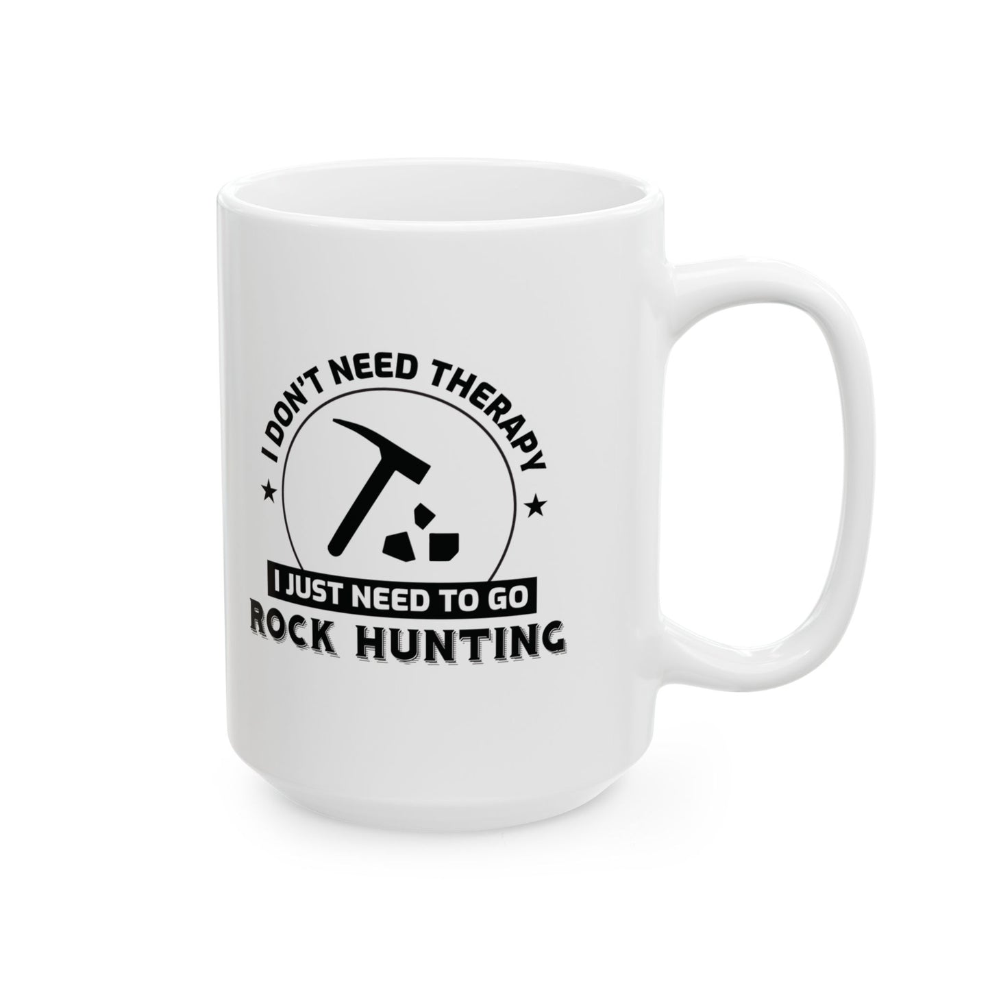 Geologist Mug - Rock Hunting Club Coffee Mug for Geology & Outdoor Exploration Enthusiasts