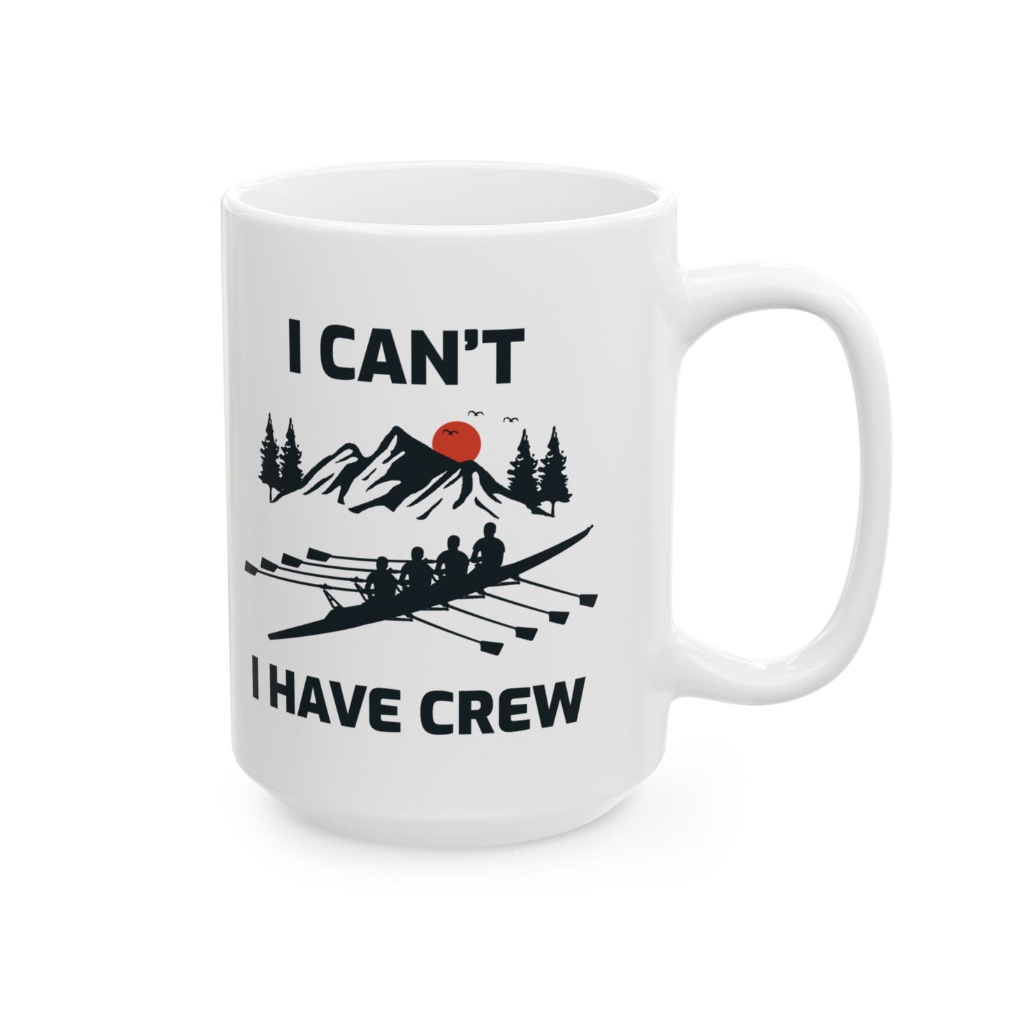 Rowing Mug Team Crew Mountain Adventure Sport Coffee Cup