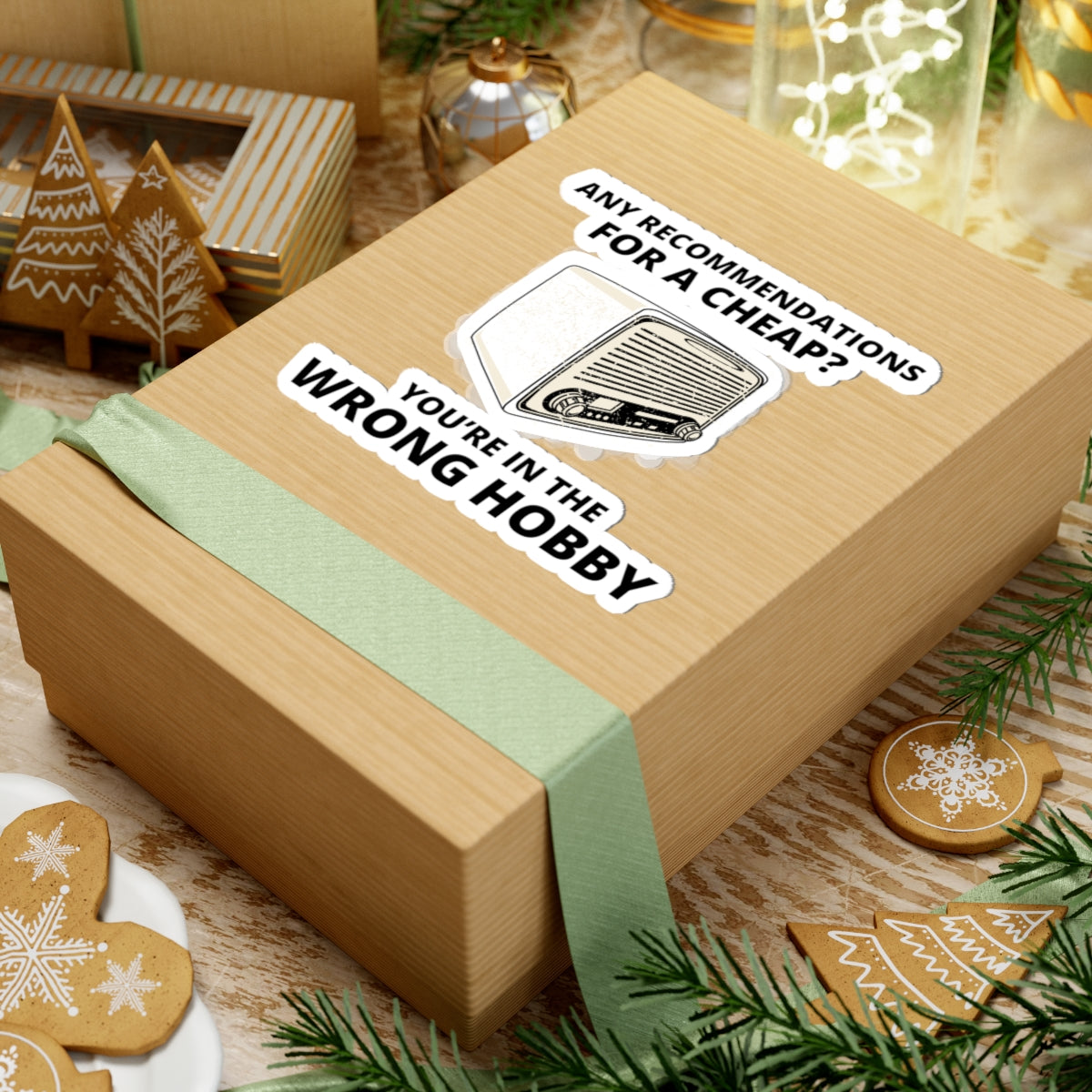 Ham Radio Budget Sticker - Affordable Hobby Vinyl Decal for Amateur Radio Operators & Enthusiasts