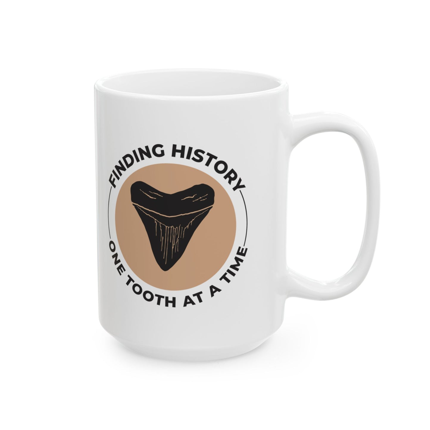 Finding History One Tooth at a Time – Shark Tooth Collector Mug