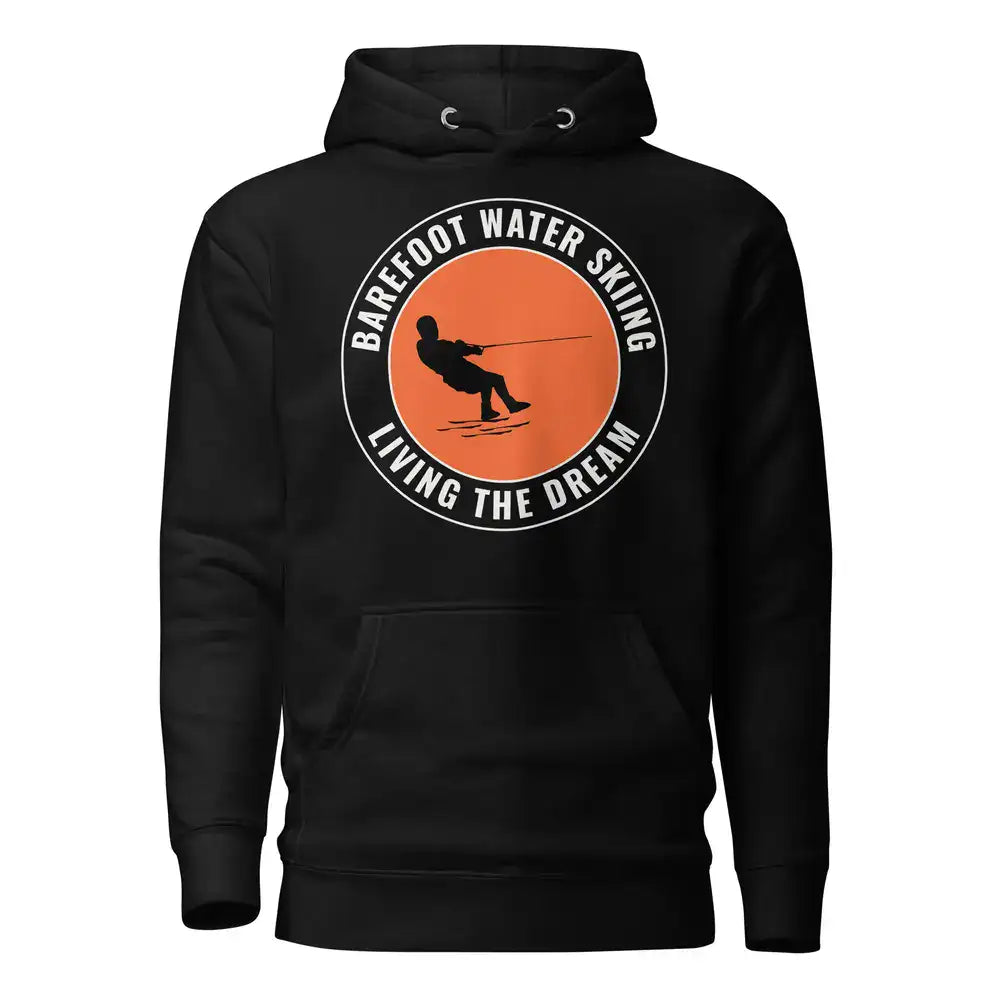 Foot Skiing Waterskiing Bare Feet Hoodie