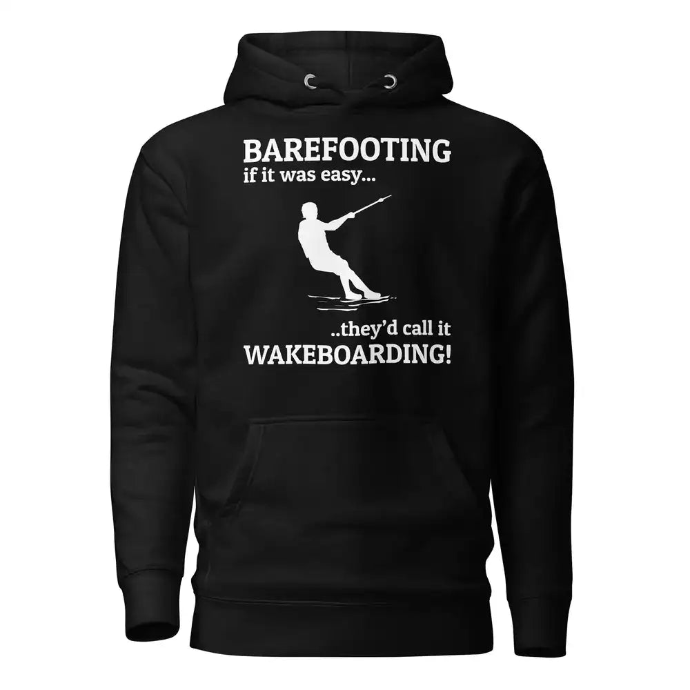 Foot Skiing Waterskiing Bare Feet Hoodie