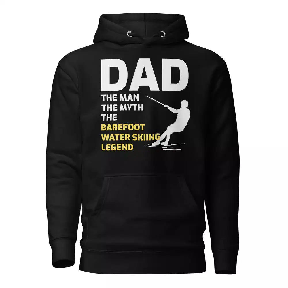 Foot Skiing Waterskiing Bare Feet Hoodie