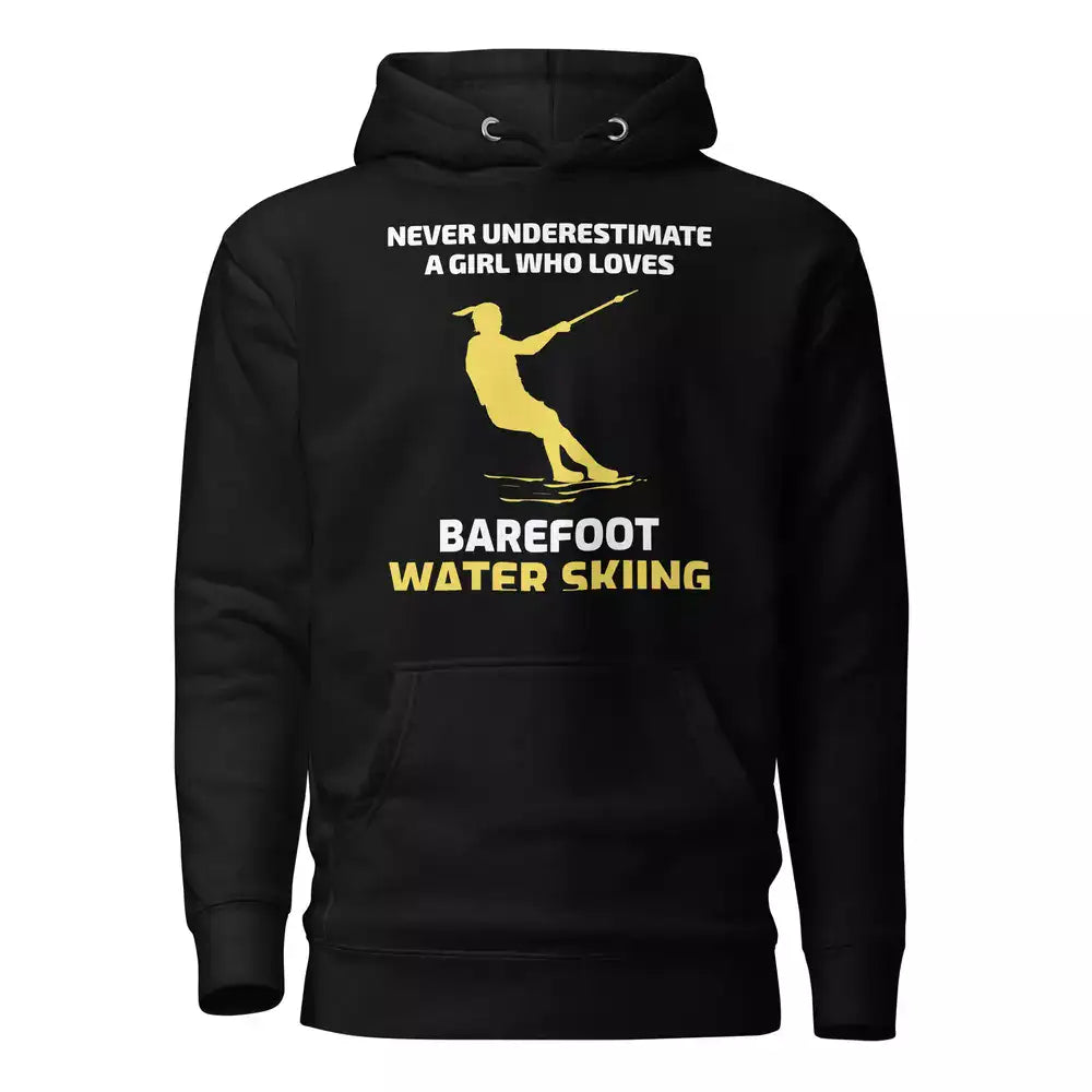 Foot Skiing Waterskiing Bare Feet Hoodie