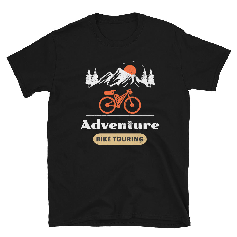 Explore in Style: Adventure Bikepacking Touring Tee – Teeoutdoor
