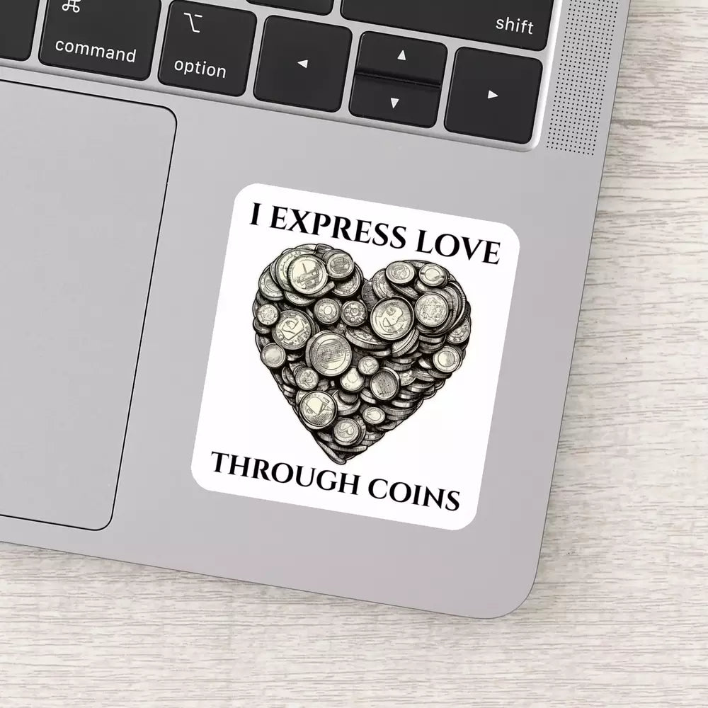 Coin Collecting Sticker