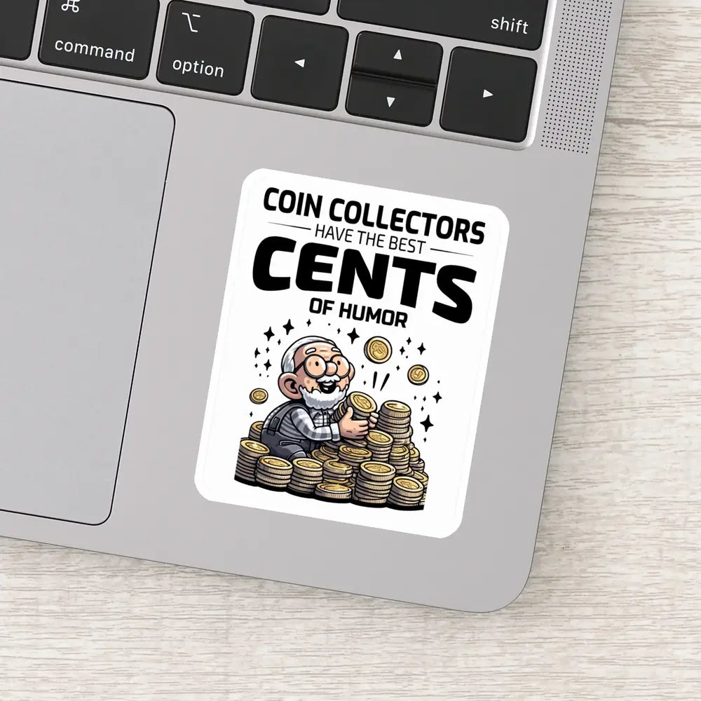 Coin Collecting Sticker