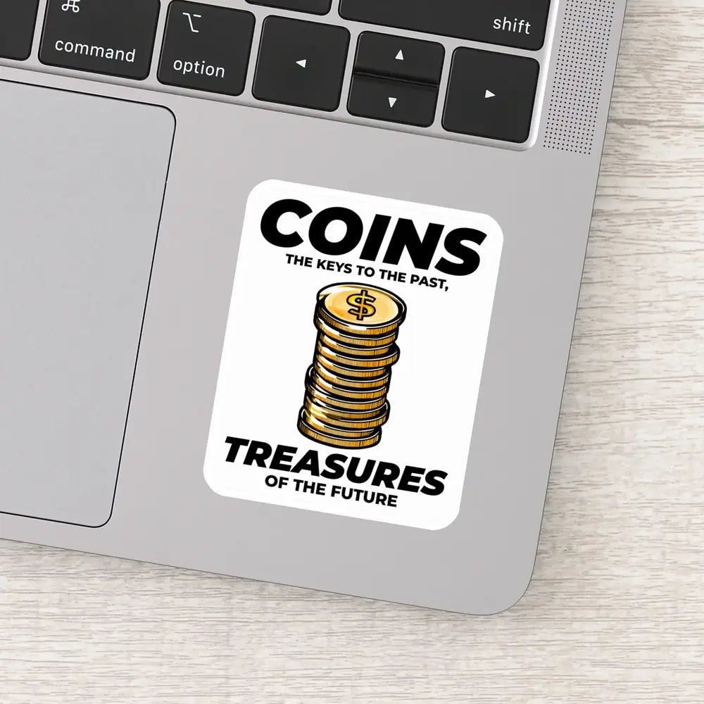 Coin Collecting Sticker