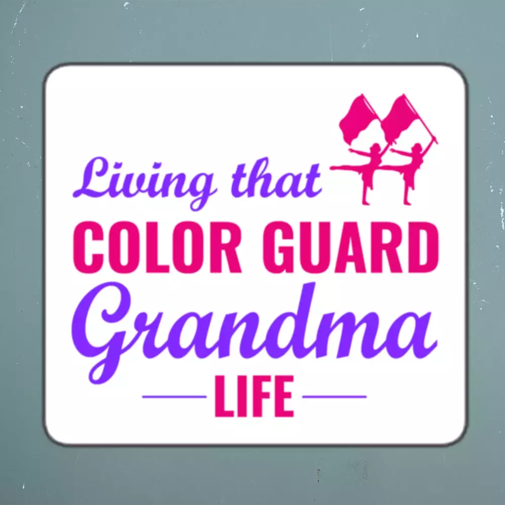 Color guard Flag Corps Sticker