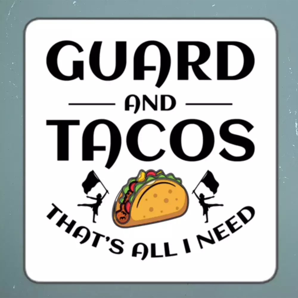 Color guard Flag Corps Sticker