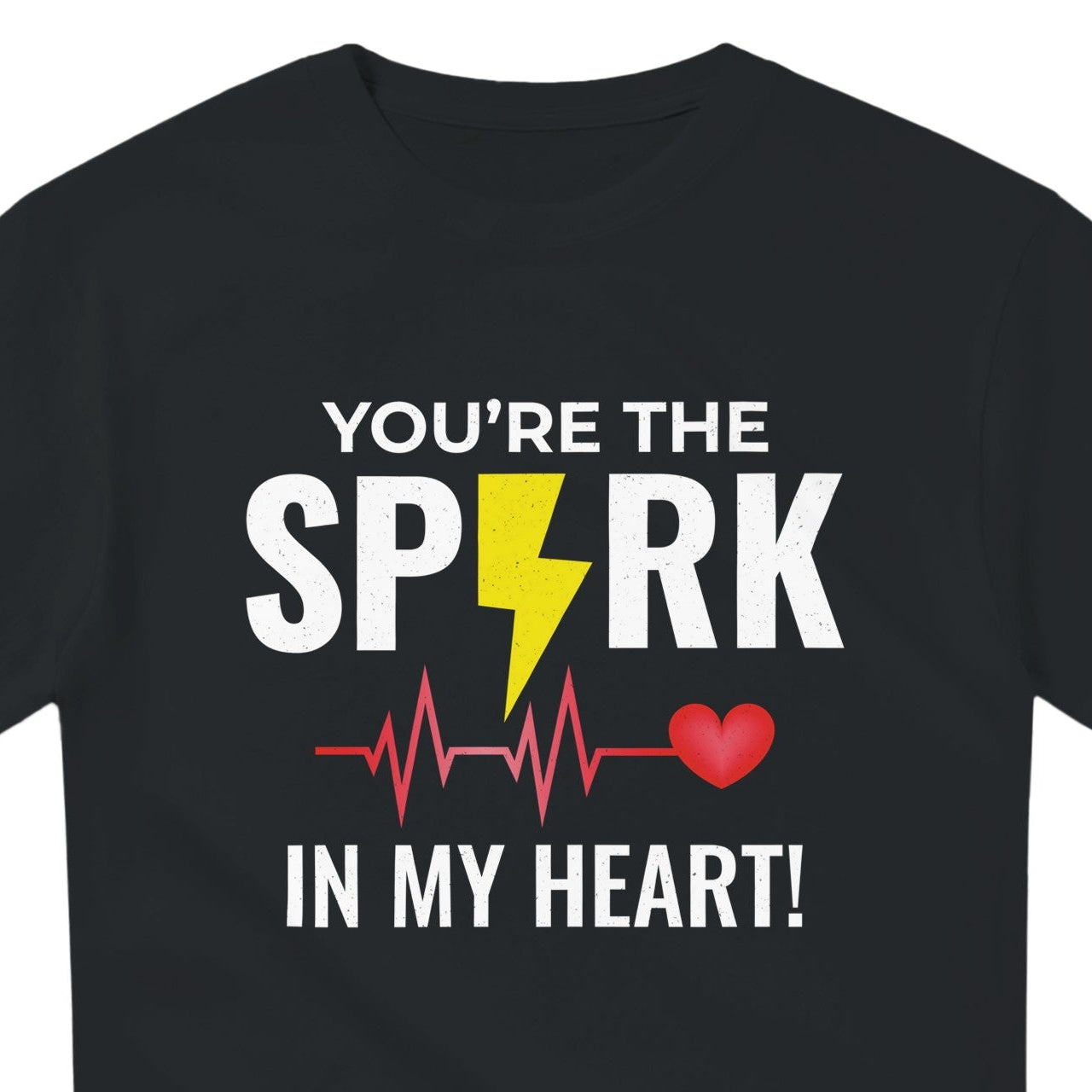 Electrician Valentine T-Shirt - You're The Spark