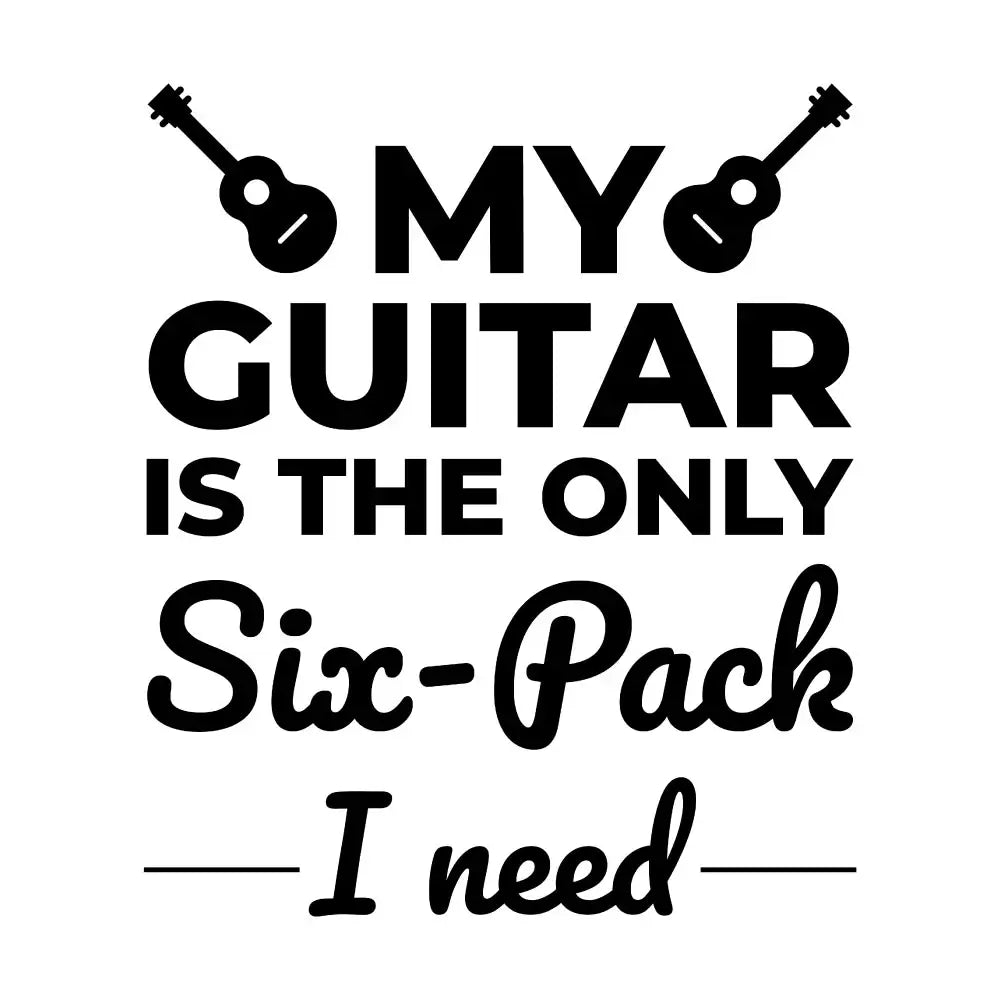Guitar Guitarist funny Sticker