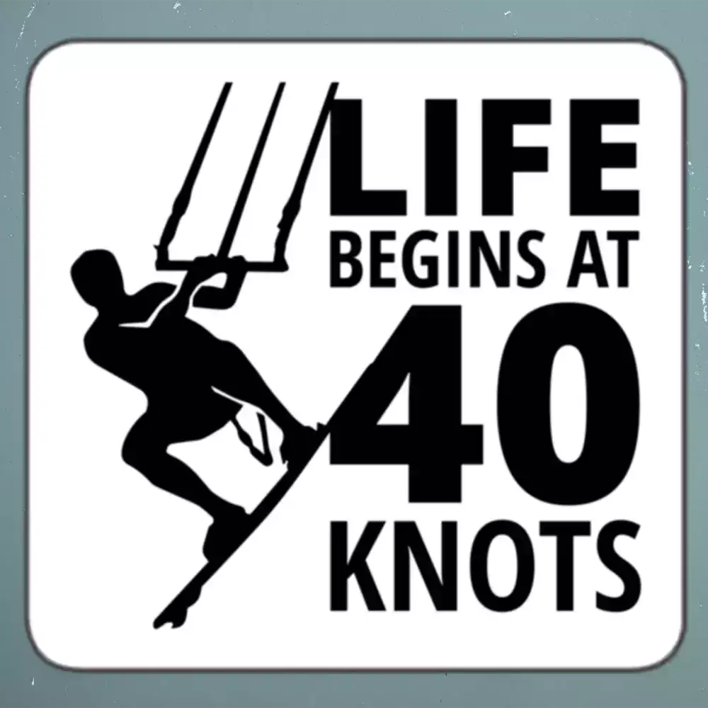 Kitesurfing Water Sports Sticker