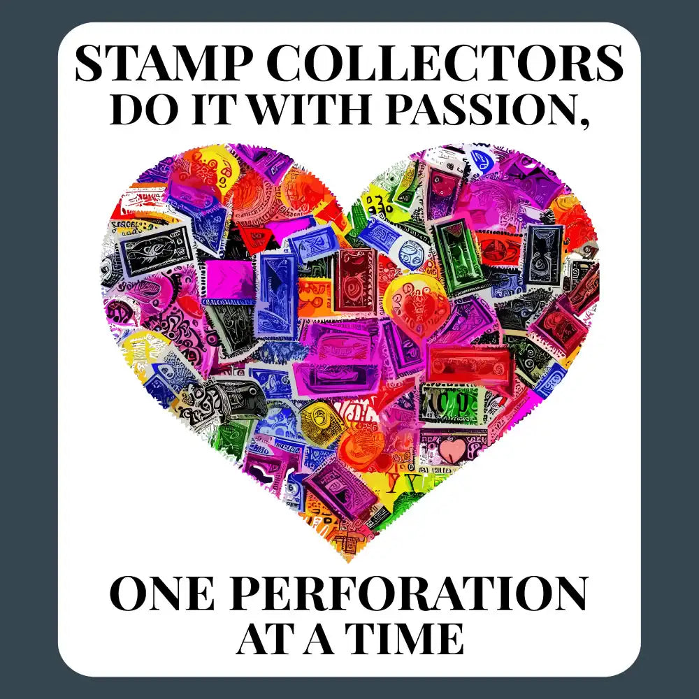 Stamp Collector Sticker