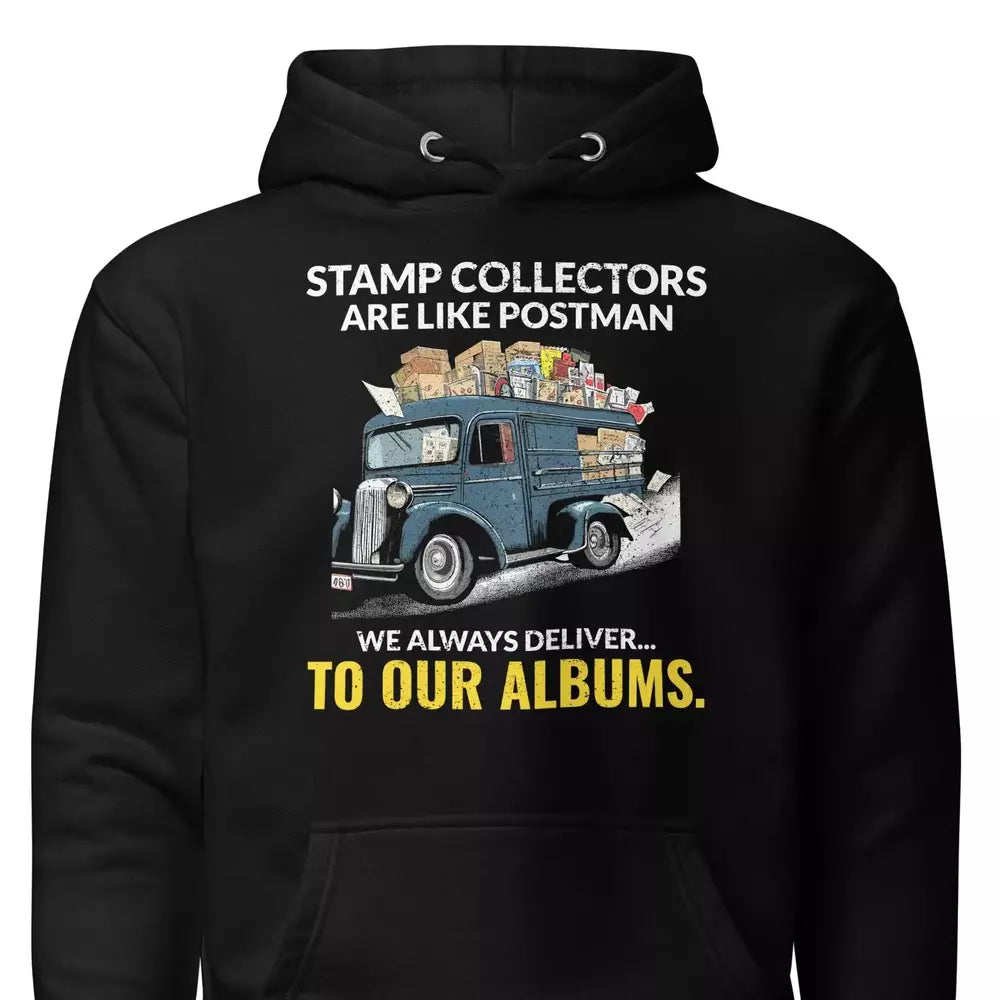 Stamp Collecting Philatelist Hoodie