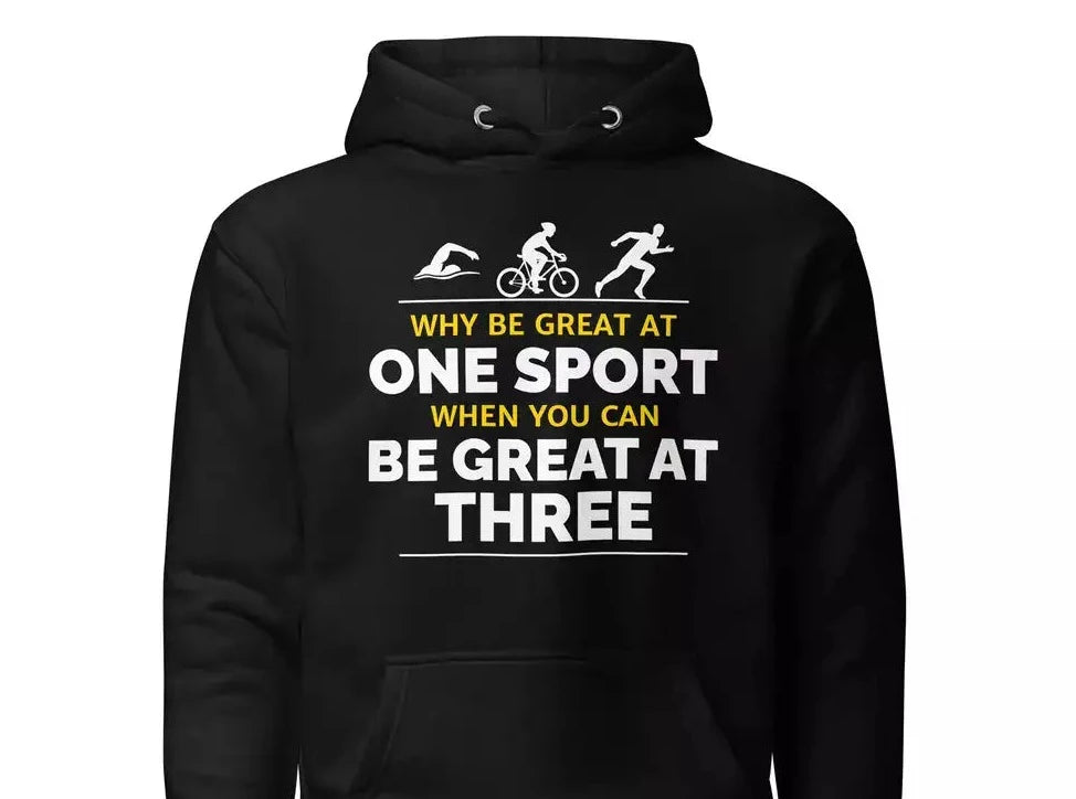 Funny Triathlon Hoodie