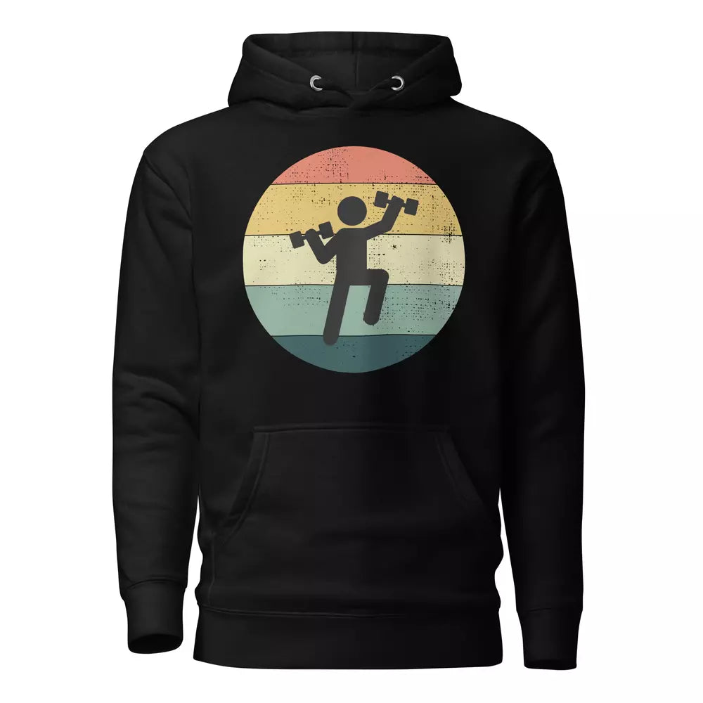 Water Aerobics Retro Vintage Hoodie