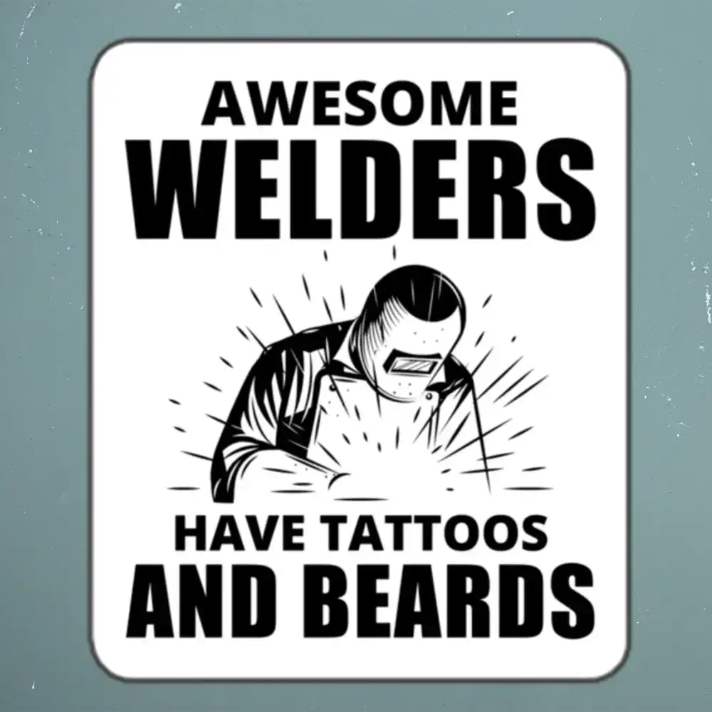 Welder Welding Weld Funny Sticker