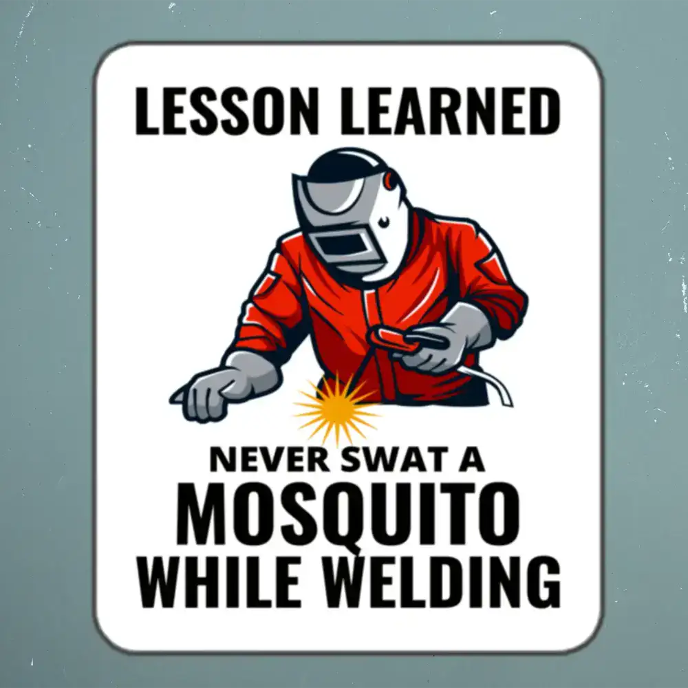 Welder Welding Weld Funny Sticker