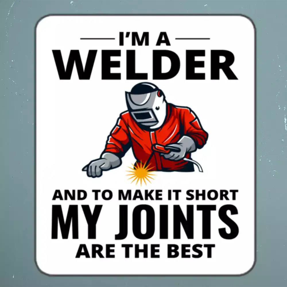 Welder Welding Weld Funny Sticker