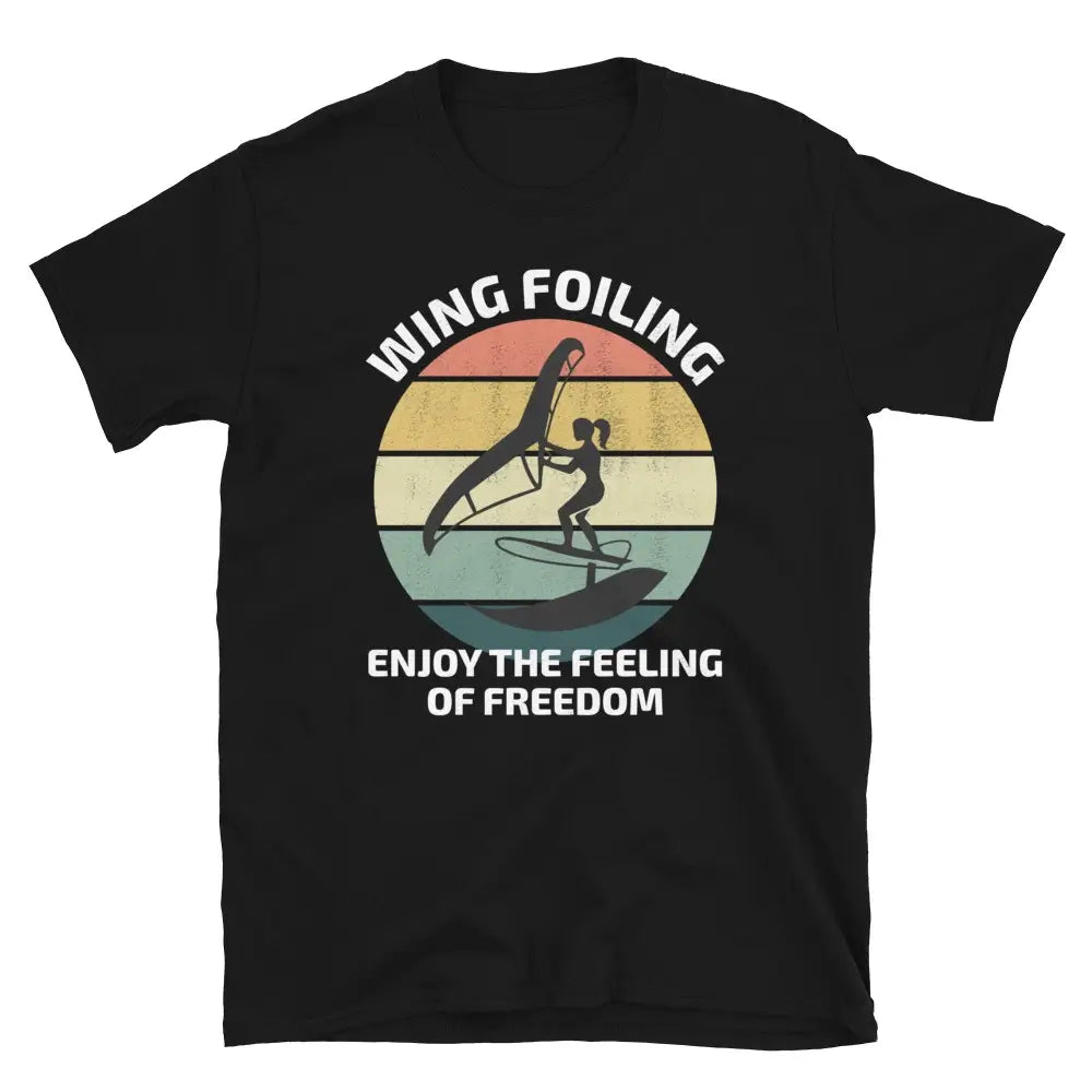 Retro Vintage Wingfoiling T-Shirt