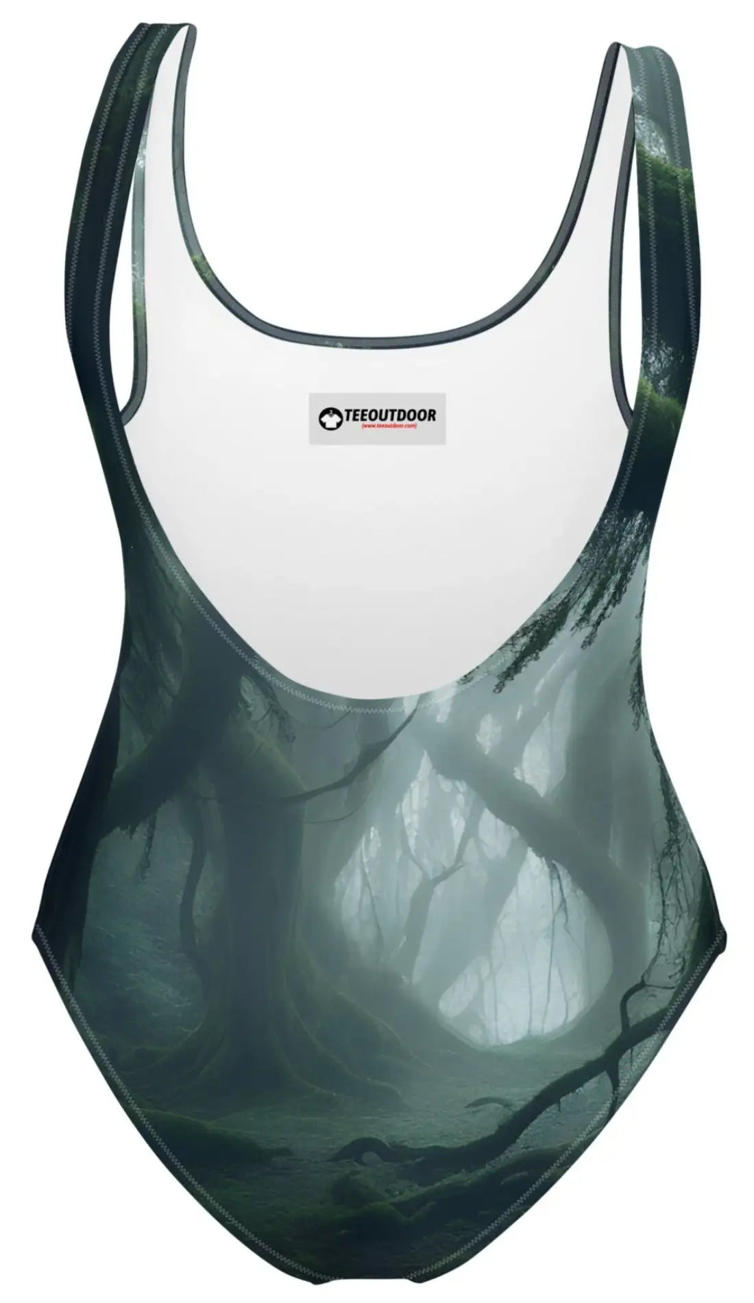 Enchanted Grove: Sculpted One-Piece Swimsuit