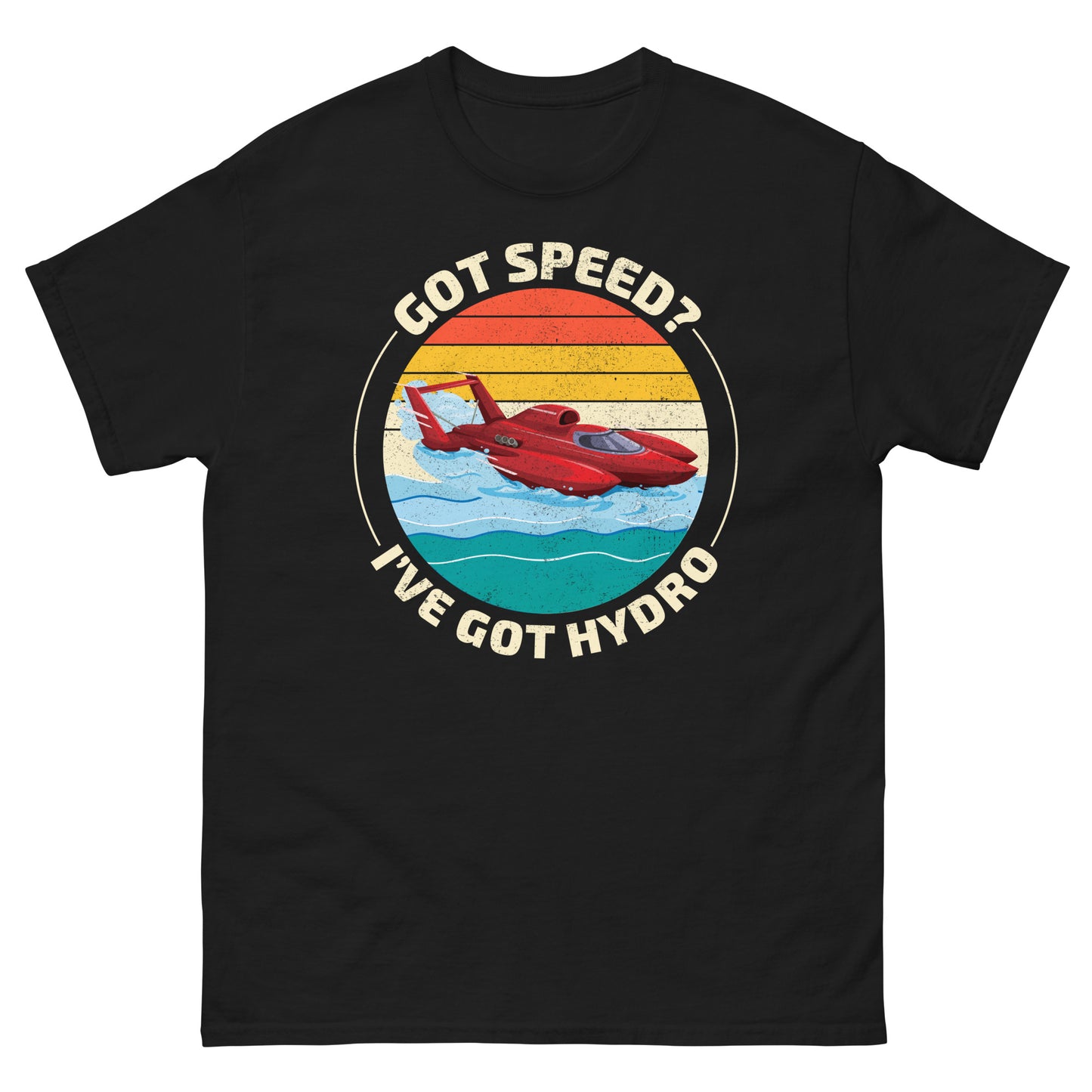 hydroplane boat racing t-shirt