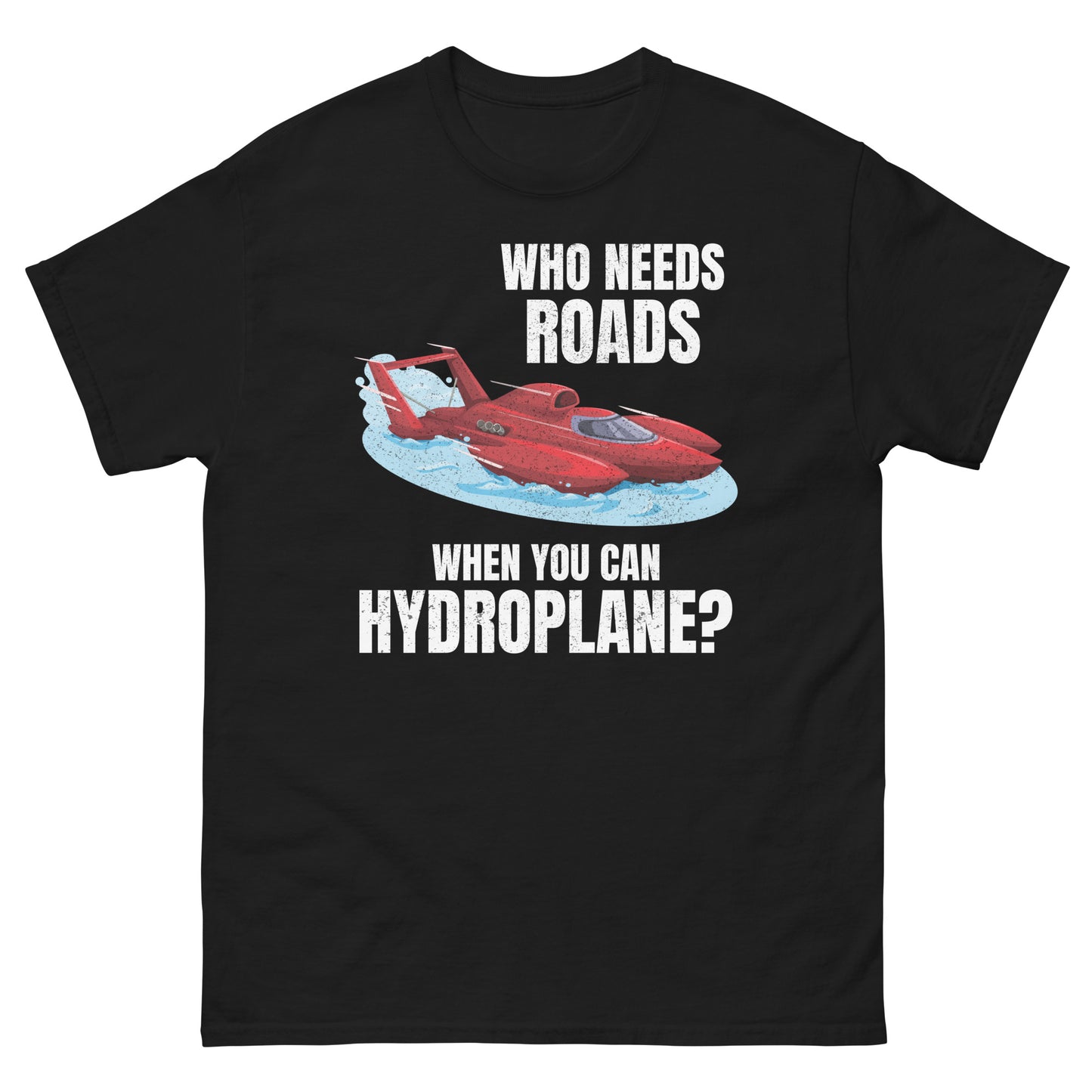 hydroplane boat racing t-shirt