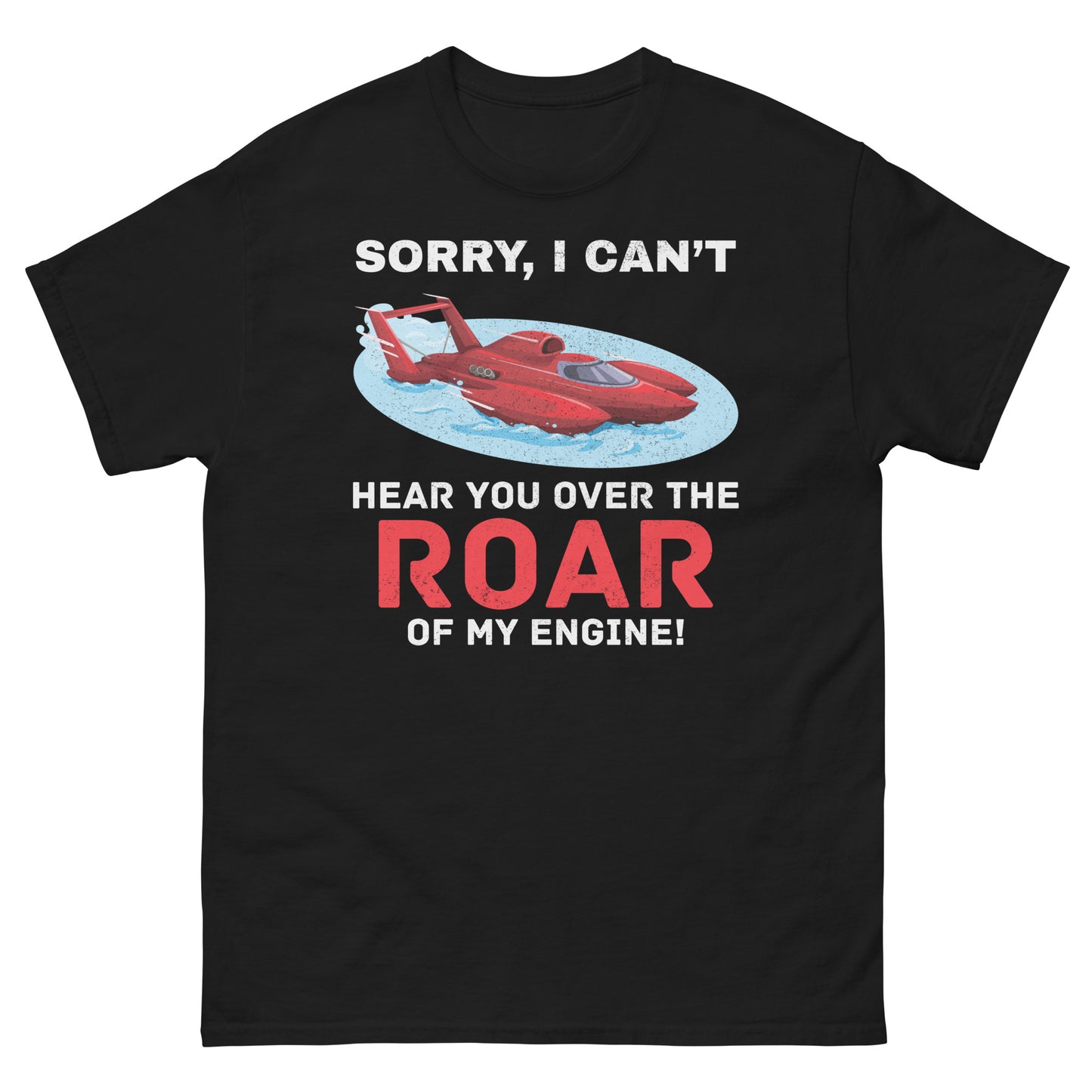 hydroplane boat racing t-shirt