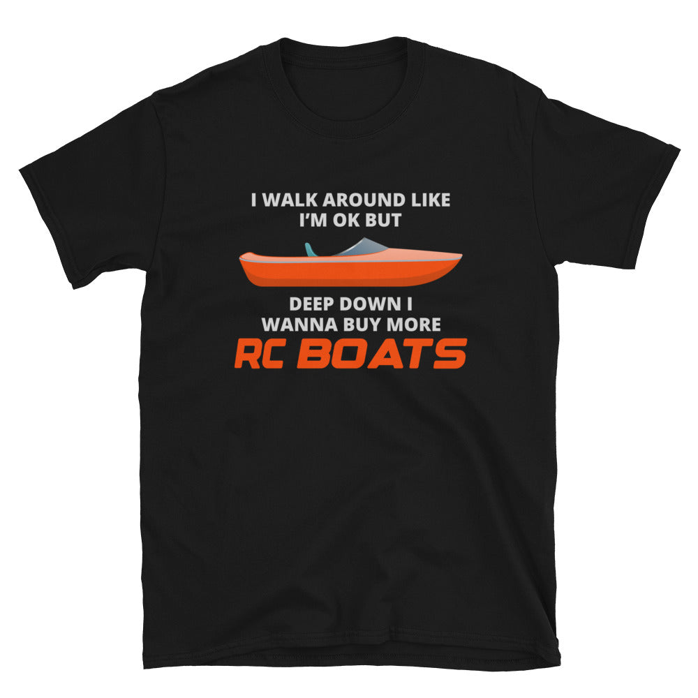 RC boat t-shirts