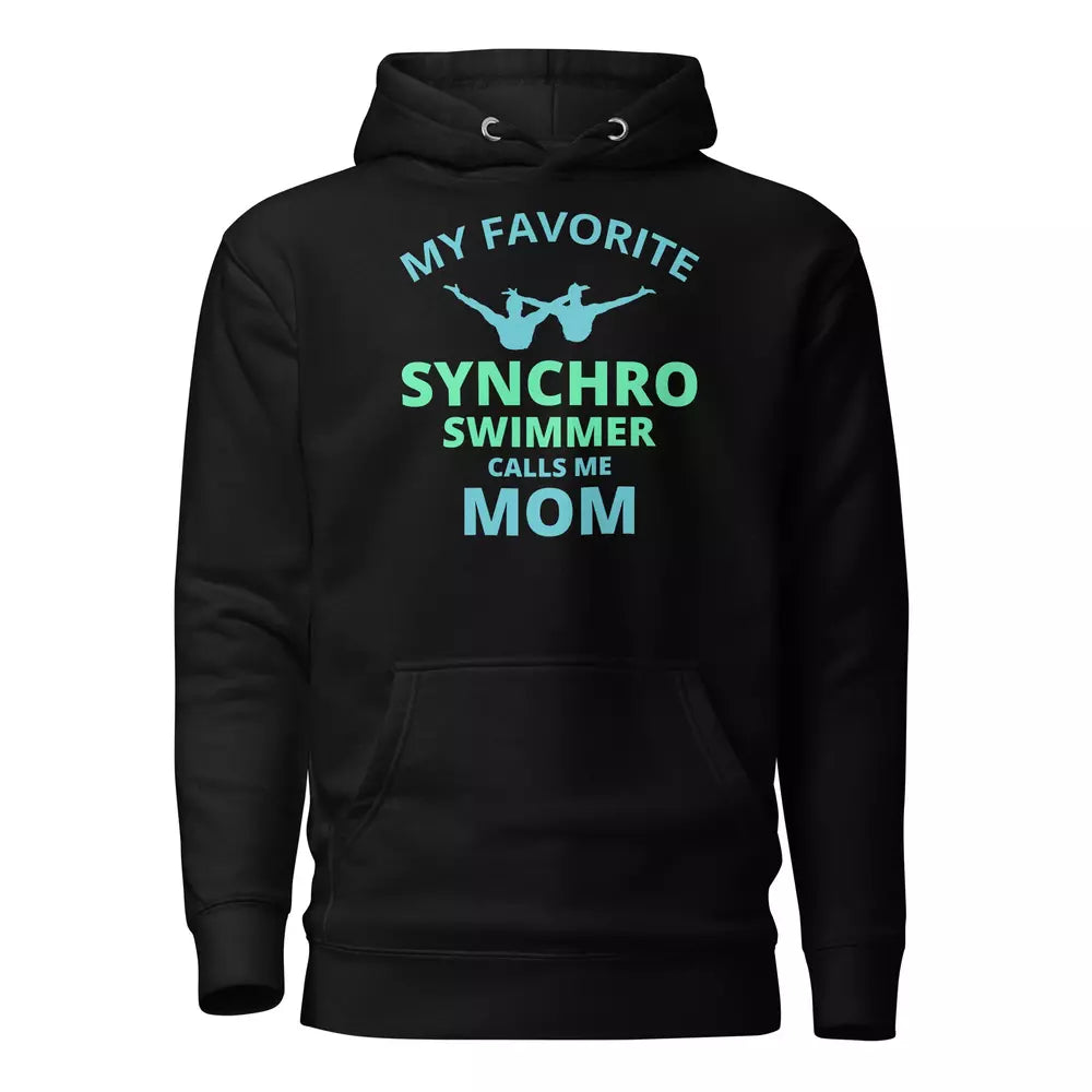 Synchronized Swimming Swim Mom Hoodie