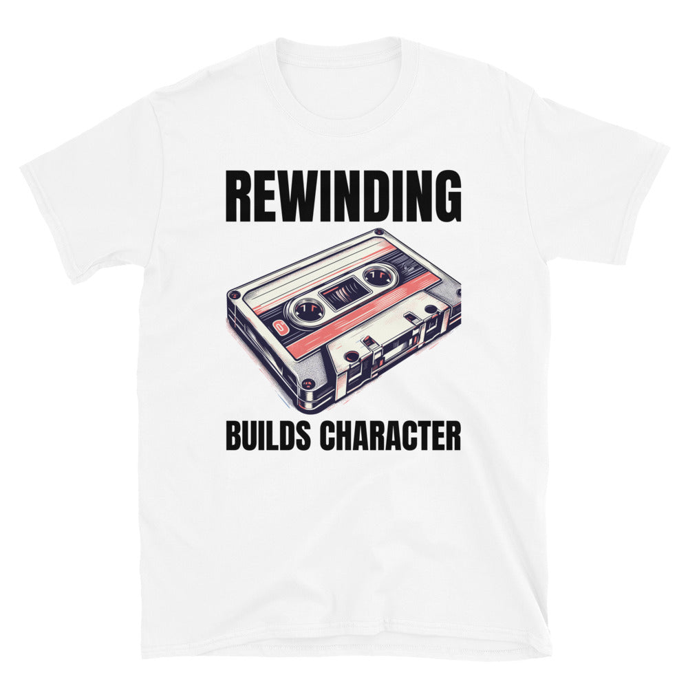 Vintage Cassette Tape Art: Rewinding 80s Nostalgia T-Shirt
