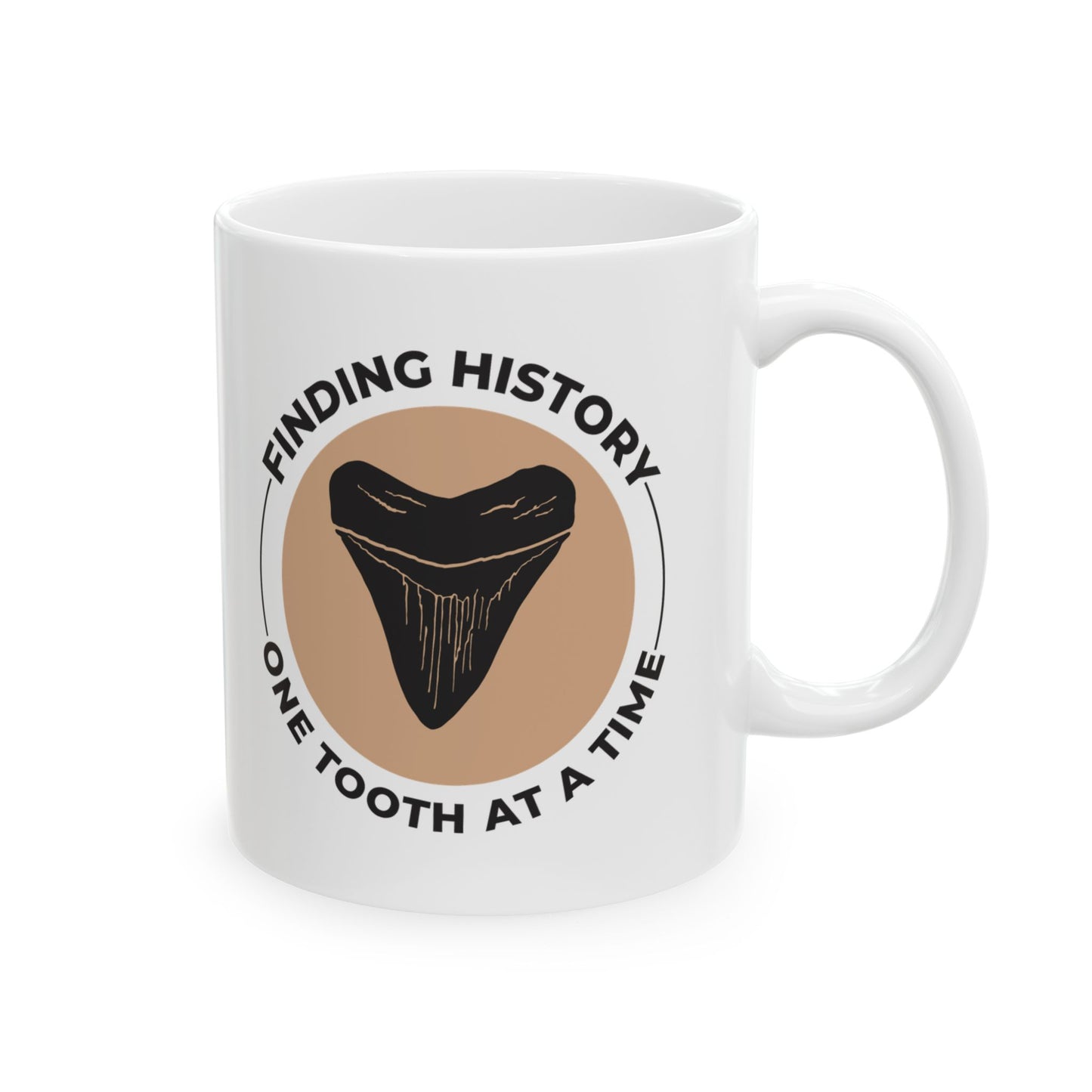 Finding History One Tooth at a Time – Shark Tooth Collector Mug