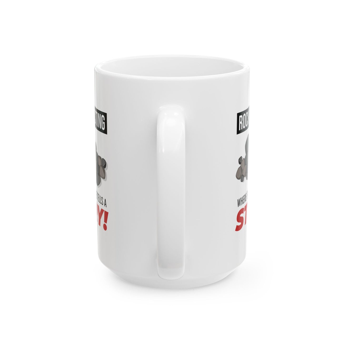 Geologist Mug for Rock Lovers - Pebble Stories