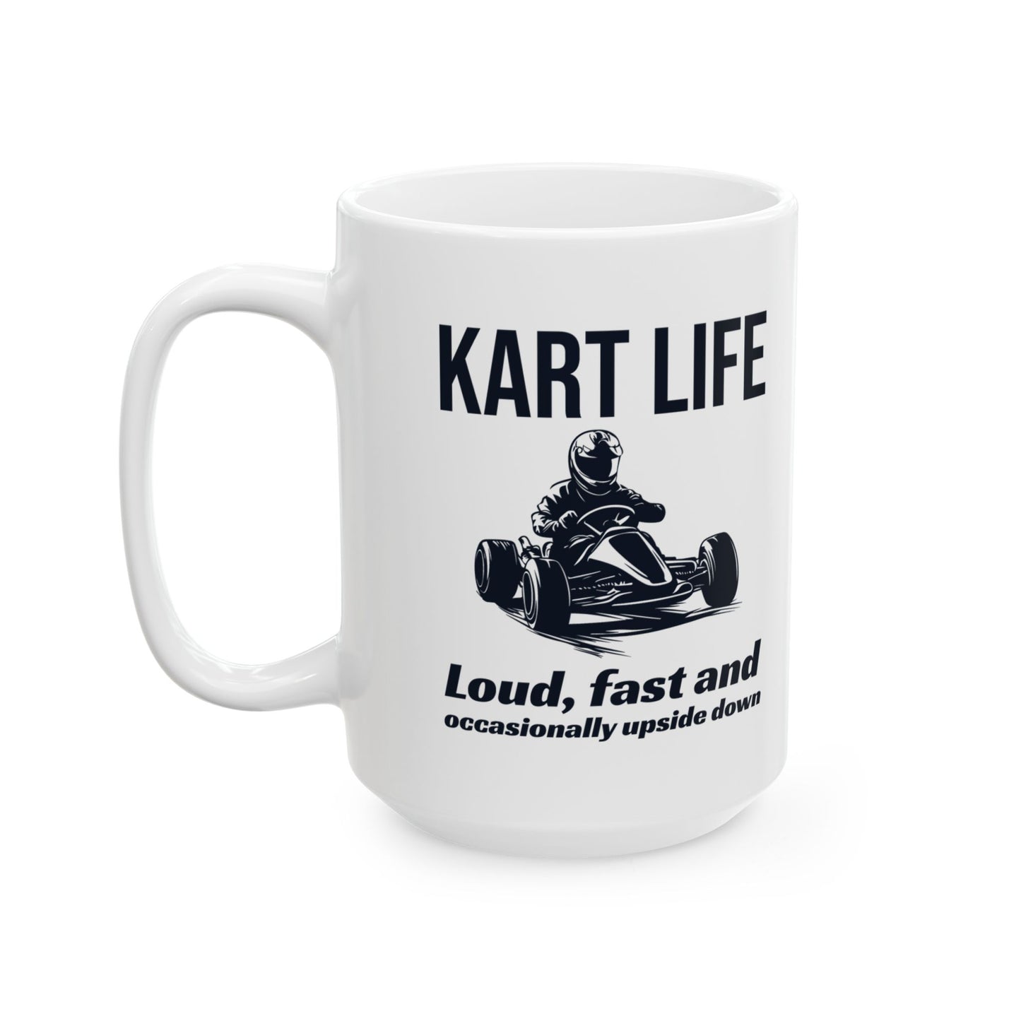 Go Kart Racing Mug – Funny Kart Life Gift for Speed Enthusiasts
