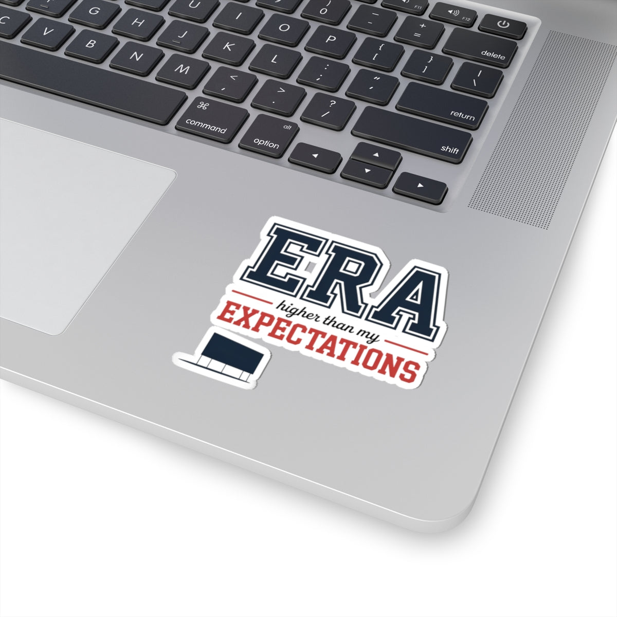 Baseball Pitcher Sticker – Funny ERA Stat Humor Varsity Decal for Pitchers Travel Ball Players