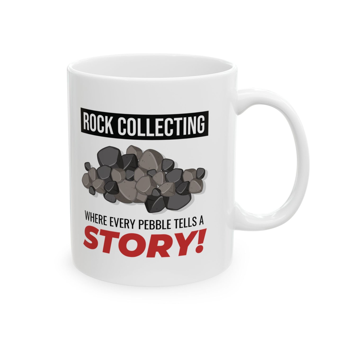 Geologist Mug for Rock Lovers - Pebble Stories