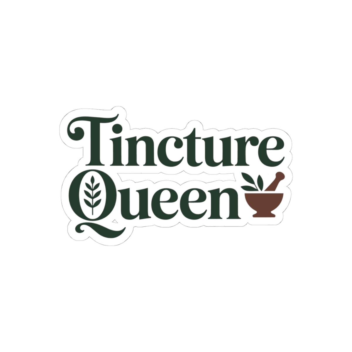 Herbalist Specialty Sticker - Tincture Expert Vinyl Decal for Herbalists, Remedy Makers